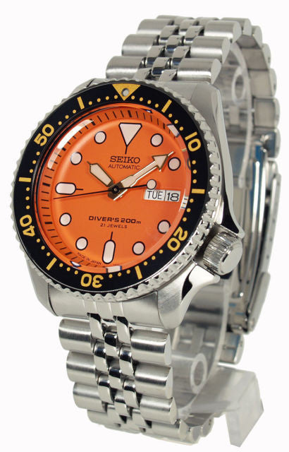 希少 SEIKO パーペチュアルカレンダー SCUBA 200m オレンジ セイコー オレンジダイバー SBCM029 SCUBA 200m 8F35-00A0