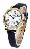 Ladies Seiko Polished Gold Tone With Swarovski Crystals