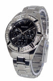 Ladies Seiko Quartz Polished Stainless Steel with Swarovski Elements