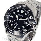 Seiko Solar Pro Divers Titanium Prospex Black Dial